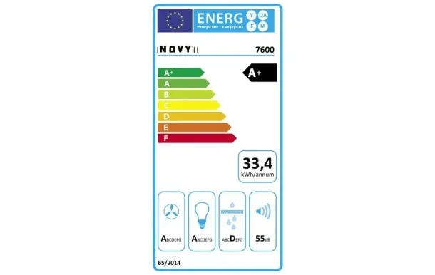 NOVY Hotte décorative mur D7600